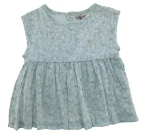 Ny Pomp de lux råhvid sommertop str. 110