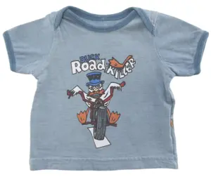 Ugly Duck lyseblå kortærmet T-shirt str. 62