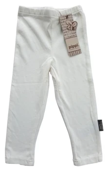 Nye Pippi hvide leggings str. 74